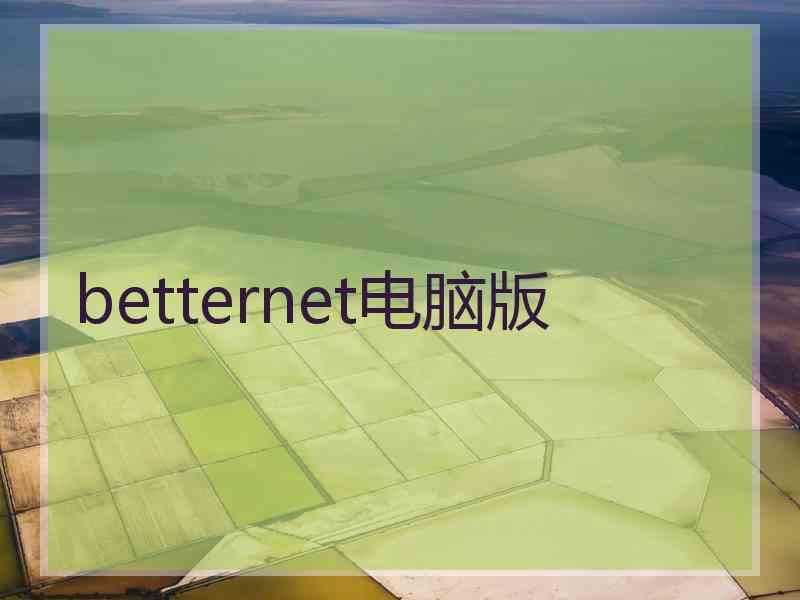 betternet电脑版