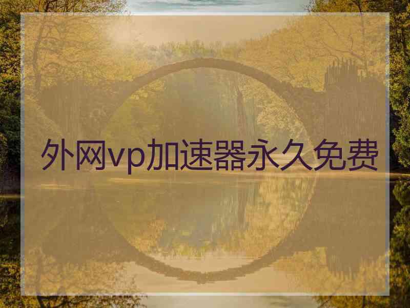 外网vp加速器永久免费