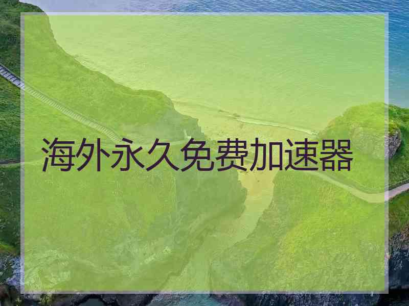 海外永久免费加速器