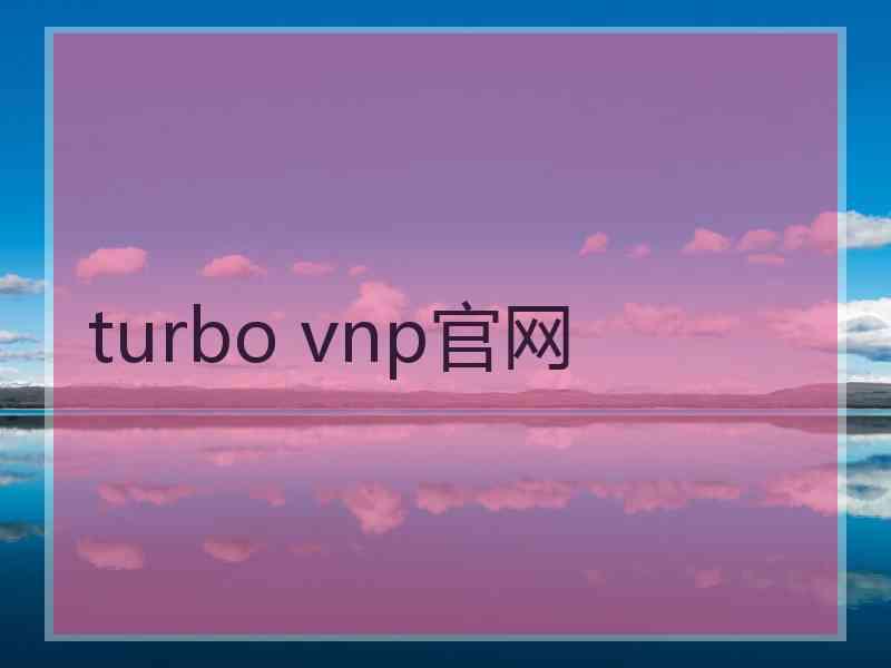 turbo vnp官网