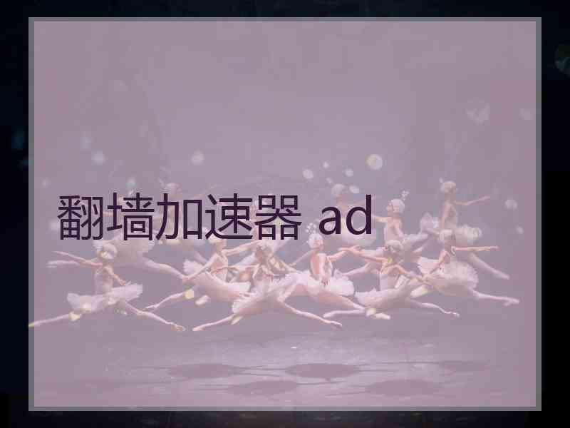 翻墙加速器 ad