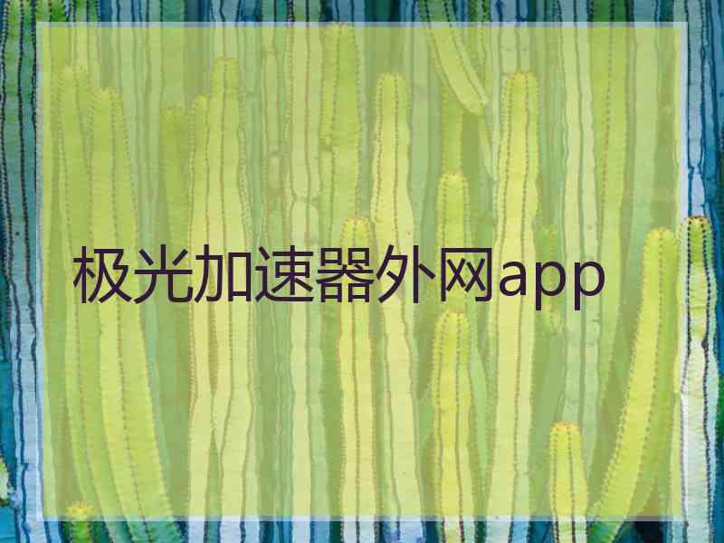 极光加速器外网app