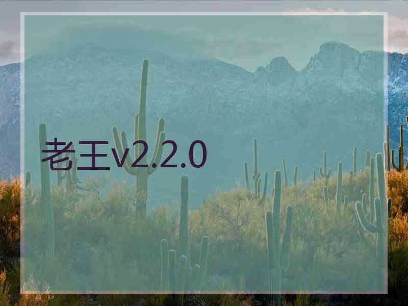 老王v2.2.0