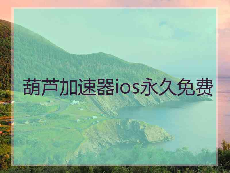 葫芦加速器ios永久免费