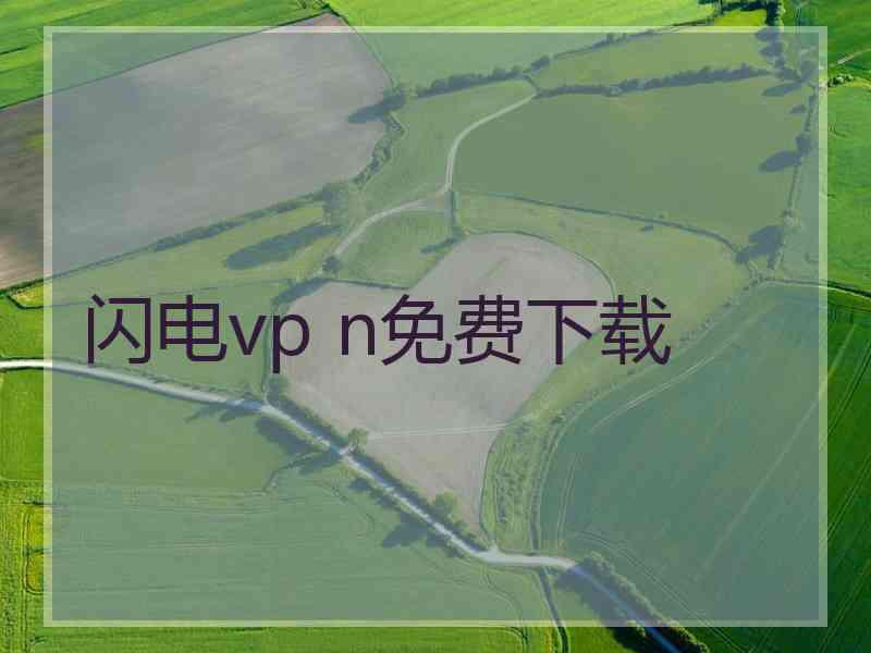 闪电vp n免费下载