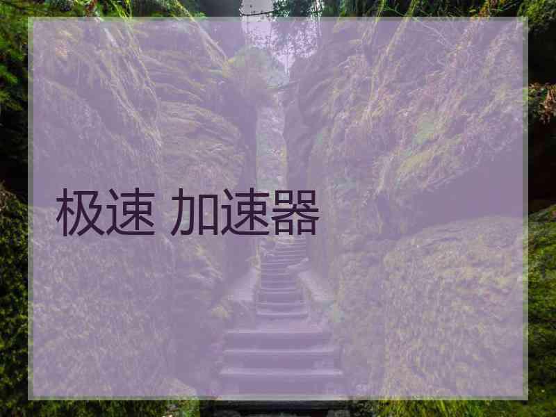 极速 加速器