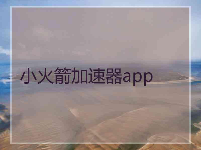 小火箭加速器app