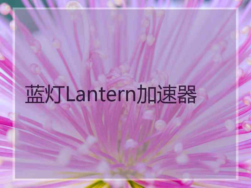 蓝灯Lantern加速器