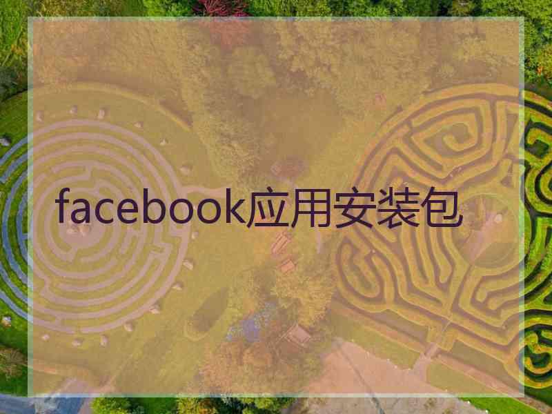 facebook应用安装包