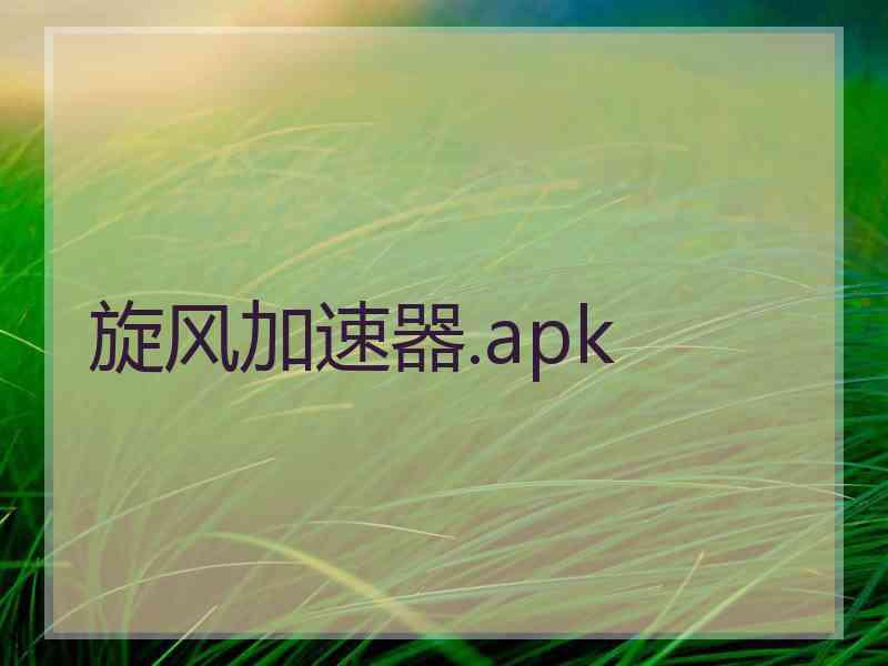 旋风加速器.apk