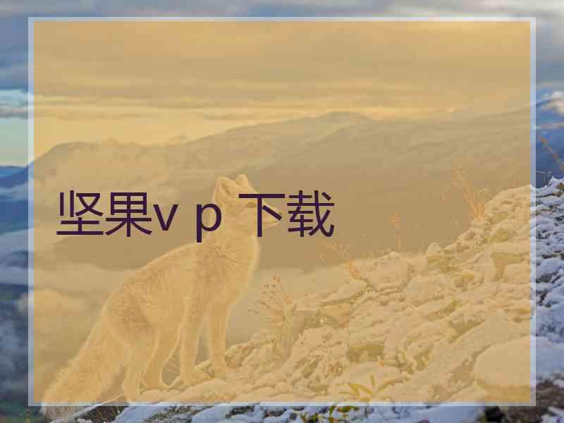 坚果v p 下载