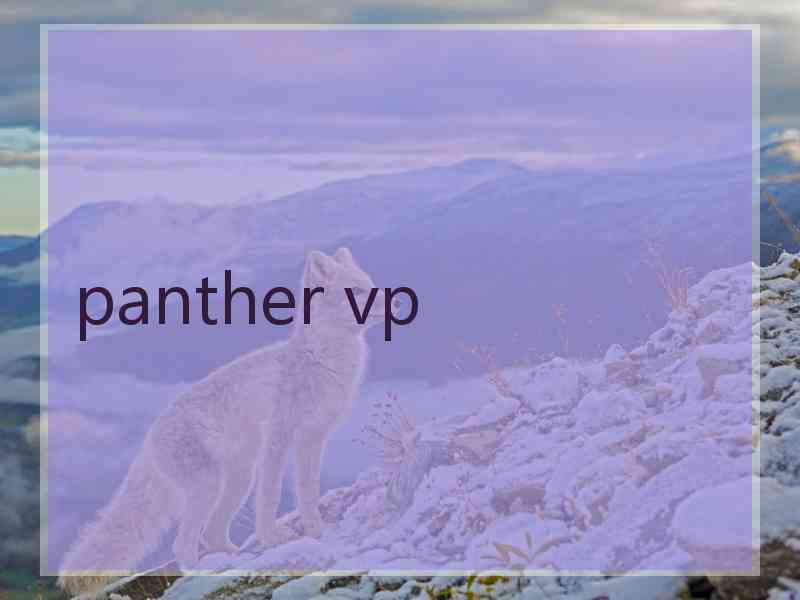 panther vp