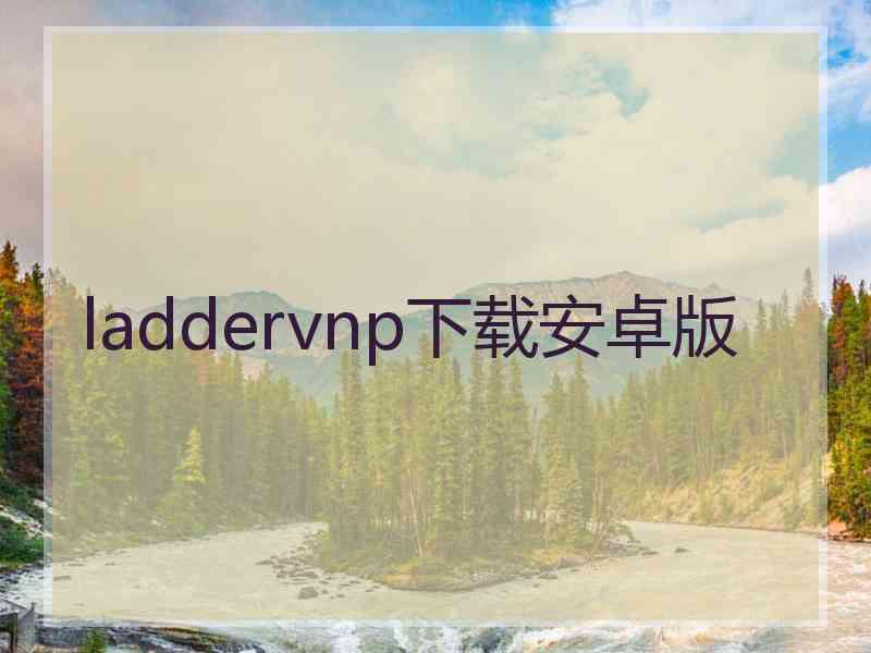 laddervnp下载安卓版