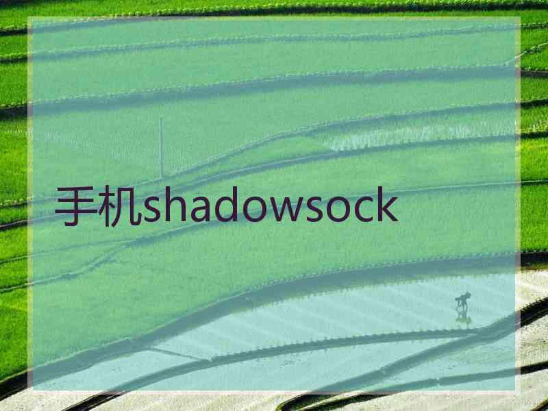 手机shadowsock