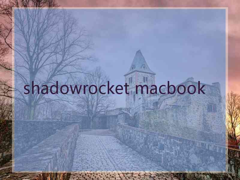 shadowrocket macbook