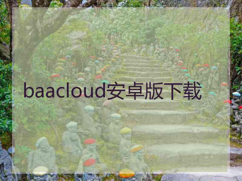 baacloud安卓版下载